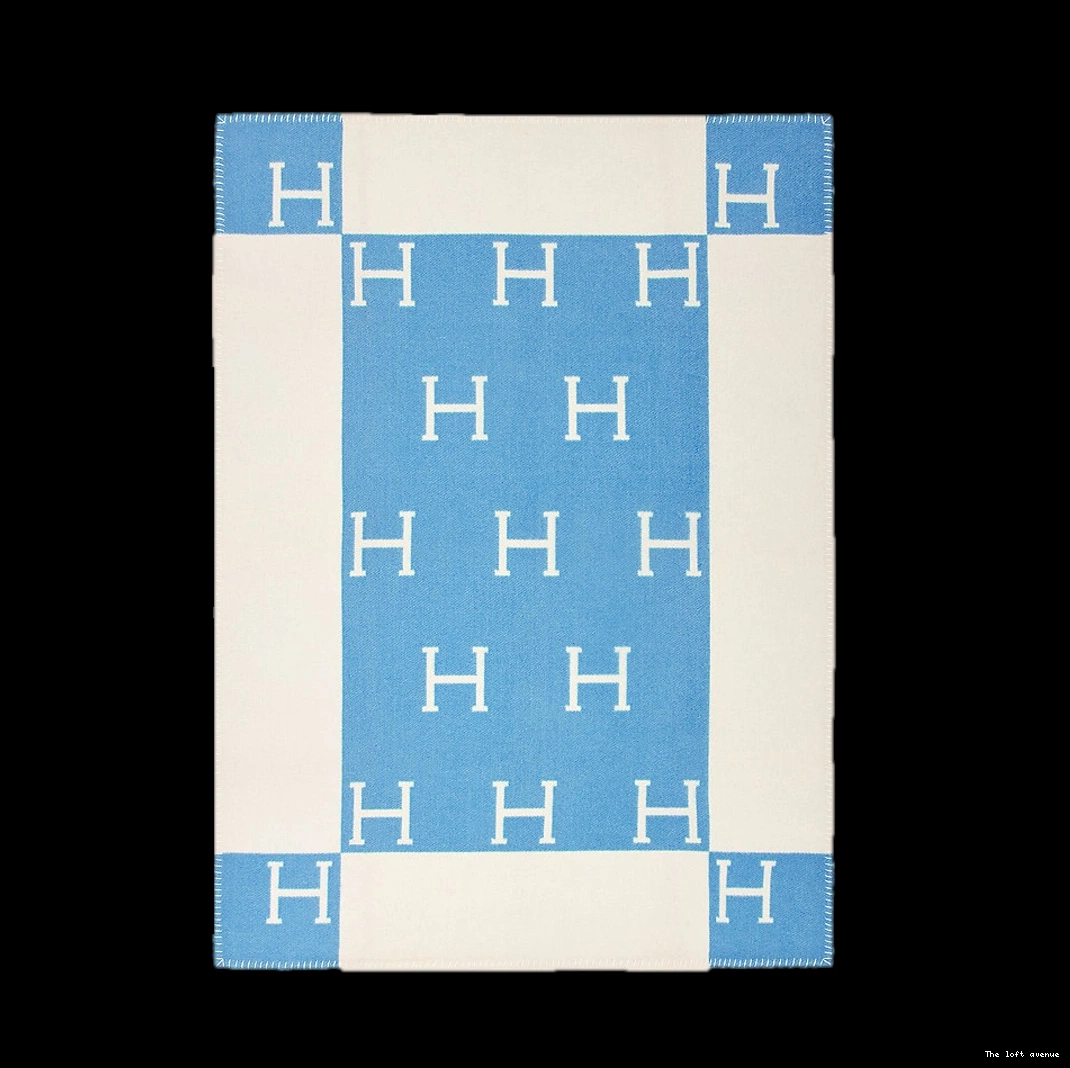 BLANKET CLASSIC WOOL HERMES THROW 0812